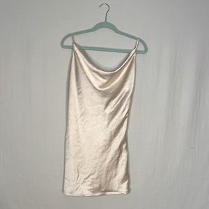 Pearl Cowl Neck Slip Dress, Hey Babe